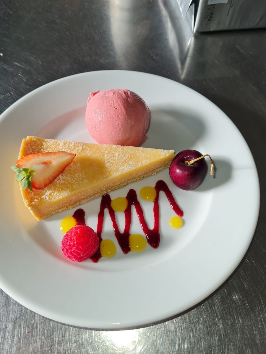Freshly prepared dish