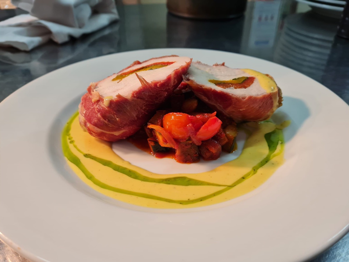 Freshly prepared dish