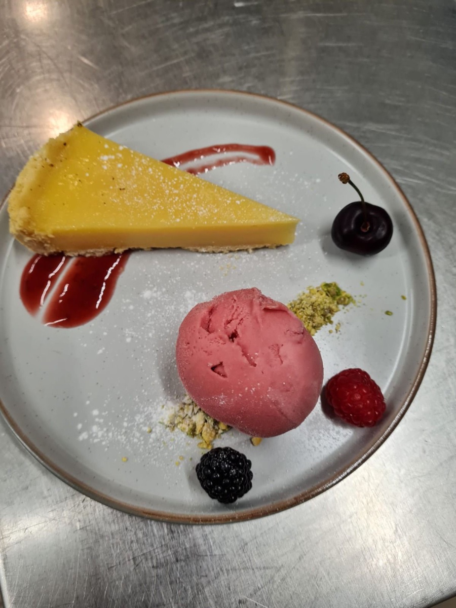 Freshly prepared dish